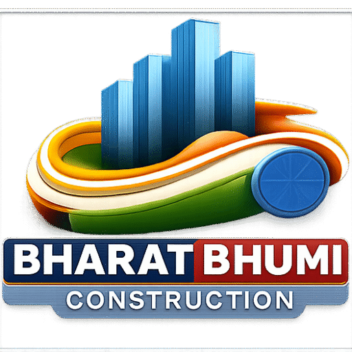 Bharat Bhumi Construction Logo